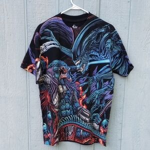 Battle Bootlegs All Over Print Predator Vs Alien Large